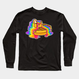 LGBT Pride Waffles - Gay Rainbow Long Sleeve T-Shirt